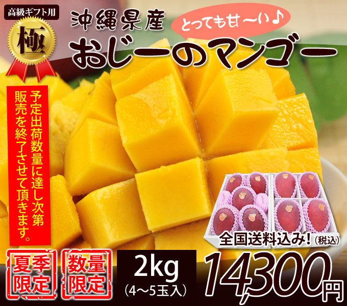 沖縄マンゴーギフト用2kg